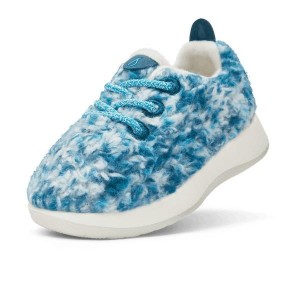 Trampki Allbirds Smallbirds Wełna Runner Dziecięce Turkusowe | PL4860SO