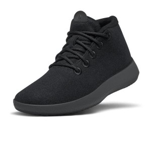 Wysokie Allbirds Wełna Runner-up Mizzles Męskie Czarne Szare | PL4232LH